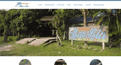 Desktop Screenshot of pousadamarecia.com.br